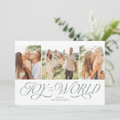 Joie au monde des cartes de Noël religieuses (Debout devant)