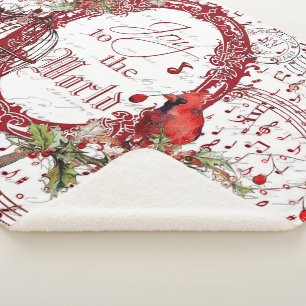 Joie au monde entier couverture sherpa