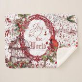 Joie au monde entier couverture sherpa (Devant (Horizontal))