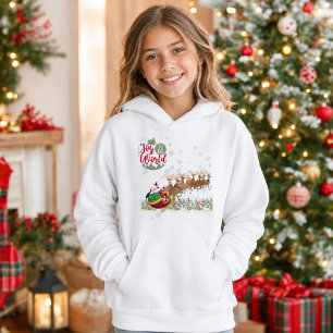 Joie au Monde Filles Traîneau du Père Noël Noël