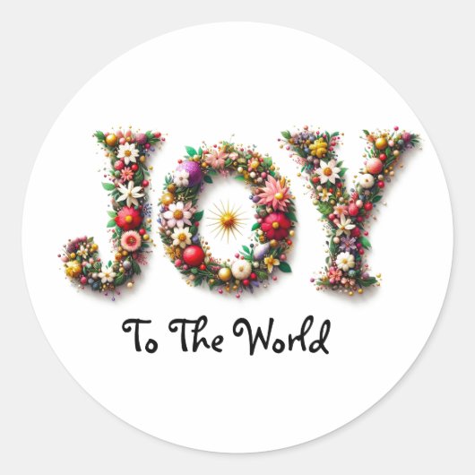 JOIE aux Stickers du monde (Devant)