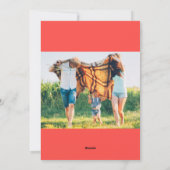 JOIE carte de Noël [rouge] (Dos)