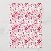 JOIE carte de vacances moderne calligraphie lettra (Dos)