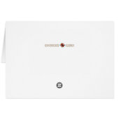 JOIE - carte de voeux (Dos Horizontal)