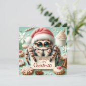 Joie, c'est la carte de Noël (Debout devant)