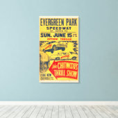 Joie Chitwood Thrill Show Canvas Art Print (Insitu (Houten vloer))