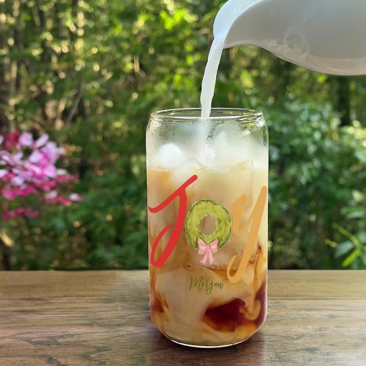 Joie Christmas Wreath Jote Fun Nom Typographie