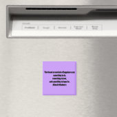 Joie Citation Purple Fridge Magnet (In Situ (Lave-vaisselle))