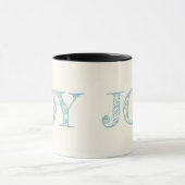Joie Couleur Personnalisée Mug Noël Mug cadeau de  (Centre)
