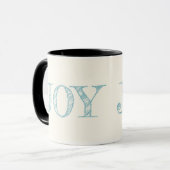 Joie Couleur Personnalisée Mug Noël Mug cadeau de  (Devant gauche)