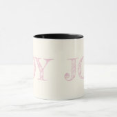 Joie Couleur Personnalisée Mug Noël Mug cadeau de (Centre)