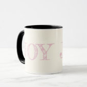Joie Couleur Personnalisée Mug Noël Mug cadeau de (Devant gauche)