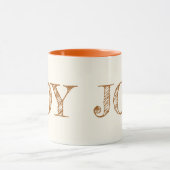 Joie Couleur Personnalisée Mug Noël Mug cadeau de (Centre)