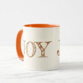 Joie Couleur Personnalisée Mug Noël Mug cadeau de (Devant gauche)