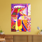 Joie de la négociation Huile sur toile par Mojisol (Insitu(Salon))