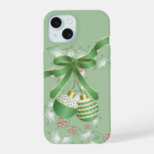 Joie de Noël Rose Vert Chic Moderne