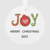 Joie de Noël Rouge Vert Vacances  (dos)