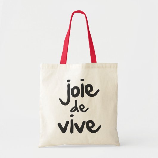 Joie de sac fourre-tout à la vie (Devant)