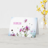 Joie DE Vivre • De Kaart van de Gelukwens van het (Gele Bloem)