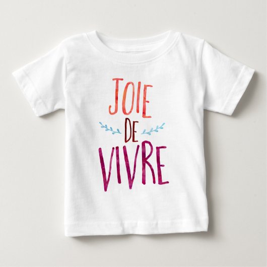 Joie de Vivre, franse prijsopgave (Voorkant)