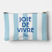 Joie De Vivre Nice Blue Cabana Stripe Frans Etui (Achterkant)