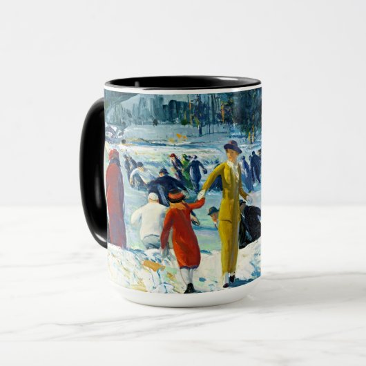Joie d'hiver – Tasse à glace Bellows (Devant gauche)