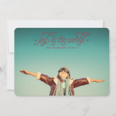 Joie élégante | Carte photo de vacances (Devant)