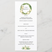 Joie Étincelante | Menu de Mariage de Verdure d'Hi (Devant)