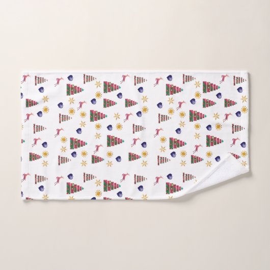 Joie hivernale (Serviette à main)