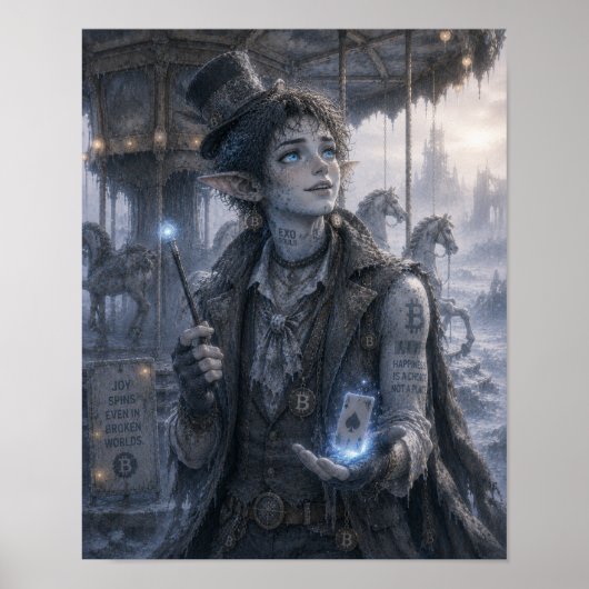 Joie / Magicien / Affiche de carrousel (Devant)