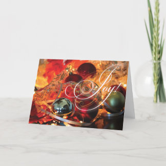 JOIE magnifique de carte de Noël !