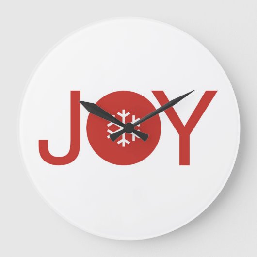 Joie Noël Grande horloge (Recto)