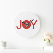 Joie Noël Grande horloge (Maison)