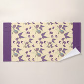 Joie Papillon dans Serviette de Bain Crème (Serviette de bain)