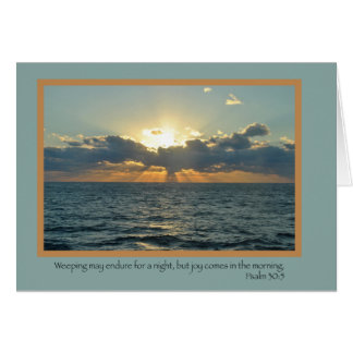 Joie (psaume 30 : 5)