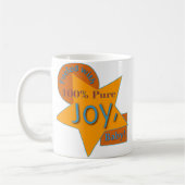 Joie pure de 100% ! Tasse (Gauche)