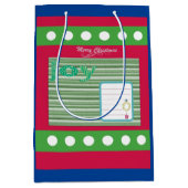 Joie Sacs cadeaux Red & Green & Blue Christmas (Devant)