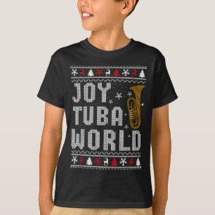 Joie Tuba Monde Amant de Musique Drôle Noël Sweat