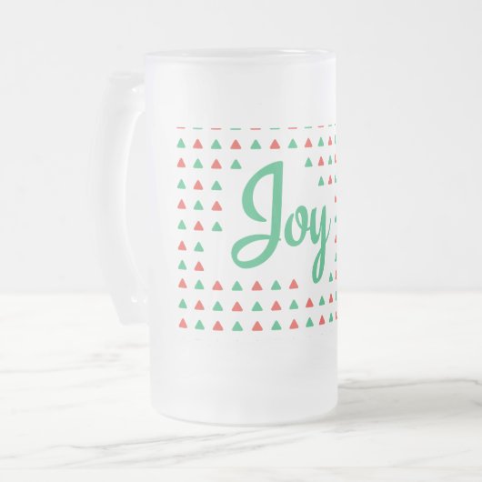 Joie Vitre Frosted Beer Mug (Devant gauche)