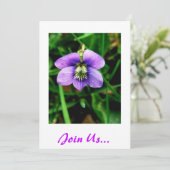 Joignez-nous… Invitation d'anniversaire (Debout devant)