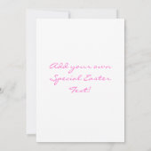 Joignez-nous pour des invitations de Pâques ! (Dos)