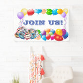 Joignez-vous à nous Bannière Vinyl 3' x 5' (En situation)