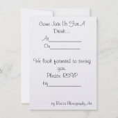 Joignez-Vous À Nous Pour Une Invitation À Boire - (Dos)