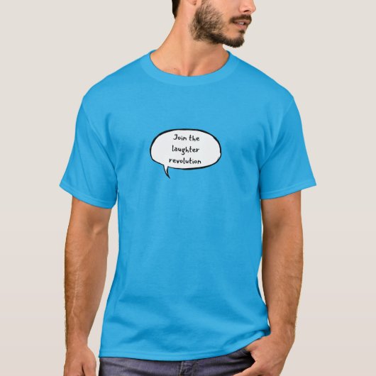 Joignez-vous au Yoga rire mignon T-shirt imprimé (Devant)