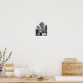 Joihn Kennedy Smoking Poster (Keuken)