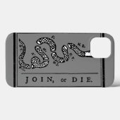 Join or Die Cartoon, 1754 Case-Mate iPhone Case (Achterkant (horizontaal))
