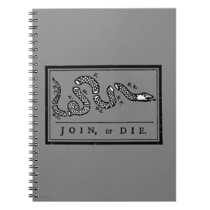 Join or Die Cartoon, 1754 Notitieboek