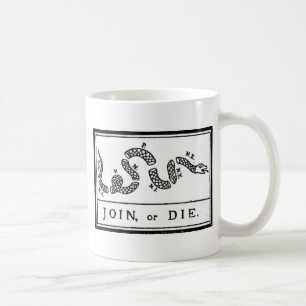 Join or Die Koffiemok