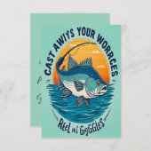 Join Us for a Cast Away Celebration Kaart (Voorkant / Achterkant)