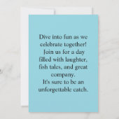 Join Us for a Fin-Tastic Time Kaart (Achterkant)